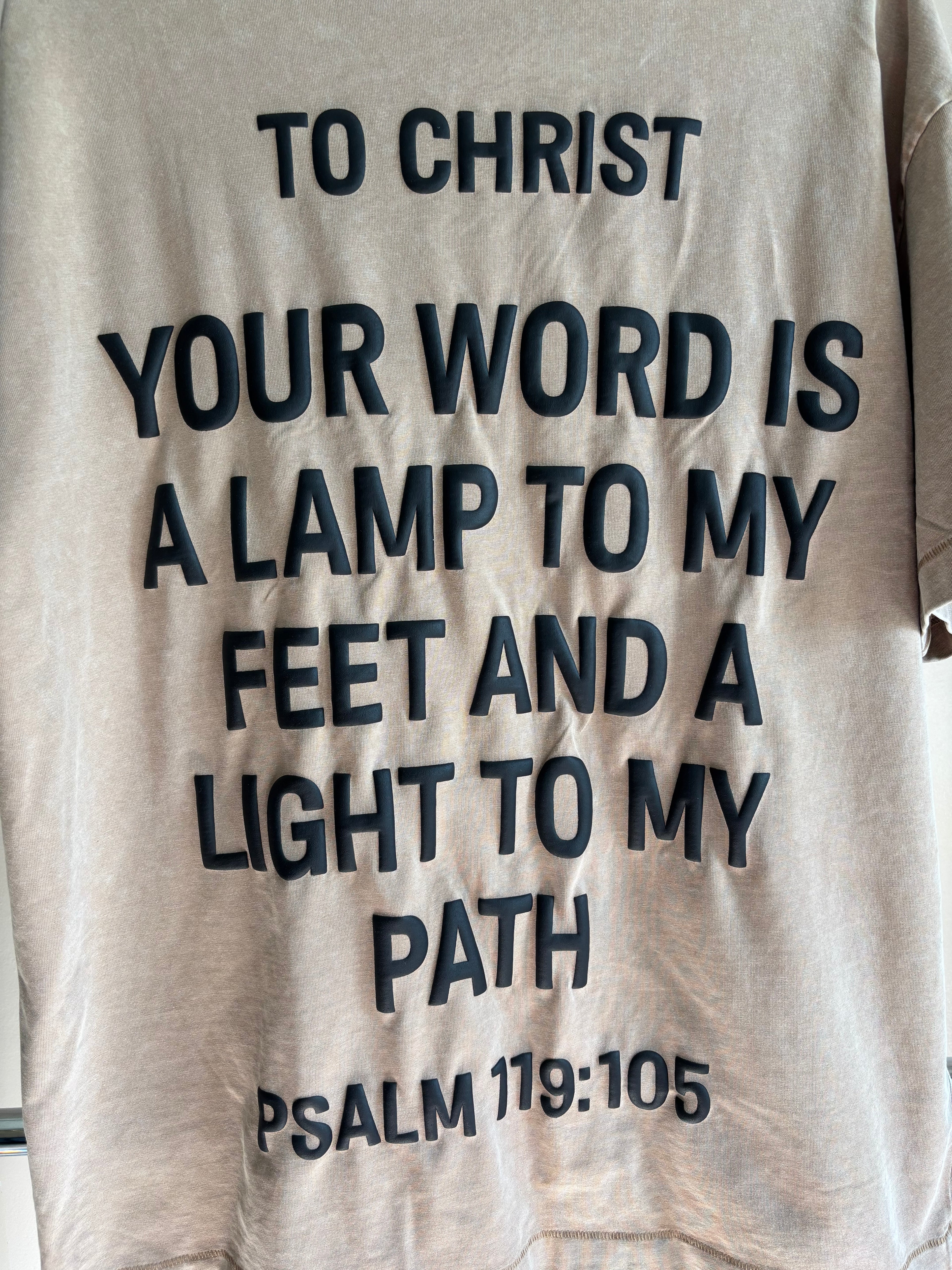 JRNEE “To Christ” Tee (Beige)