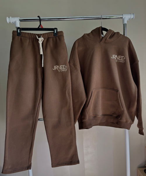 JRNEE Hoodie – To Christ (Brown)