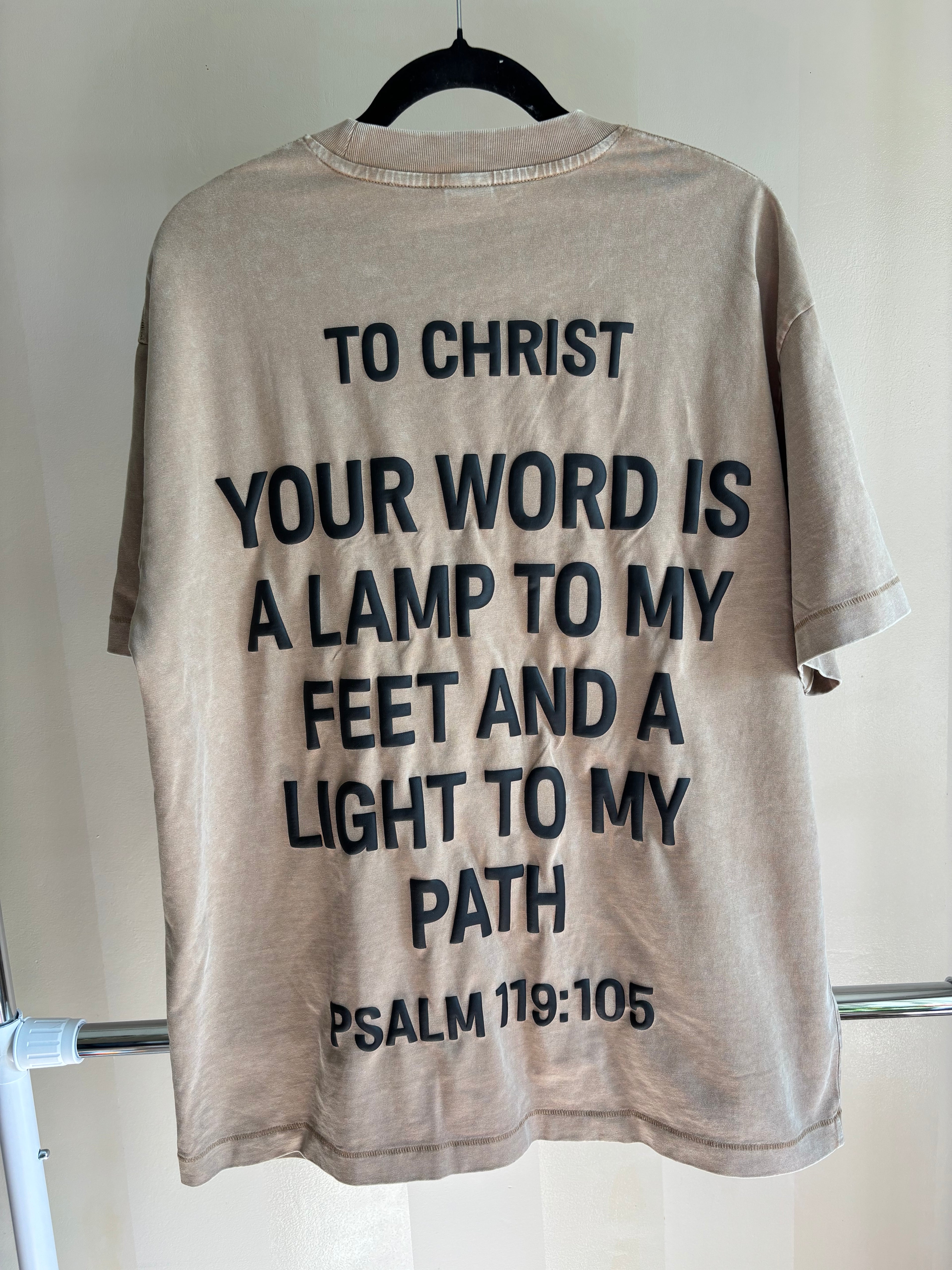 JRNEE “To Christ” Tee (Beige)