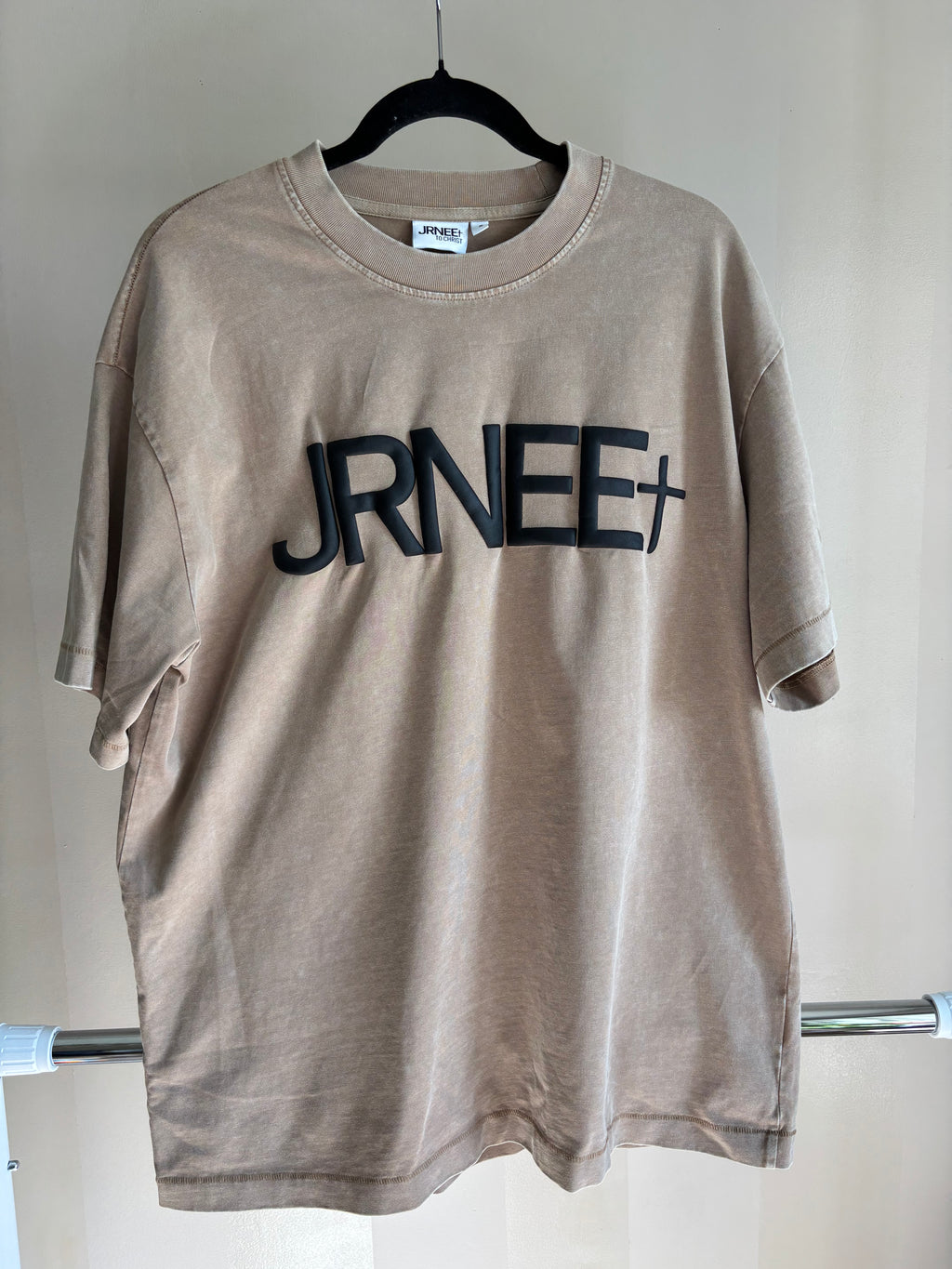 JRNEE “To Christ” Tee (Beige)