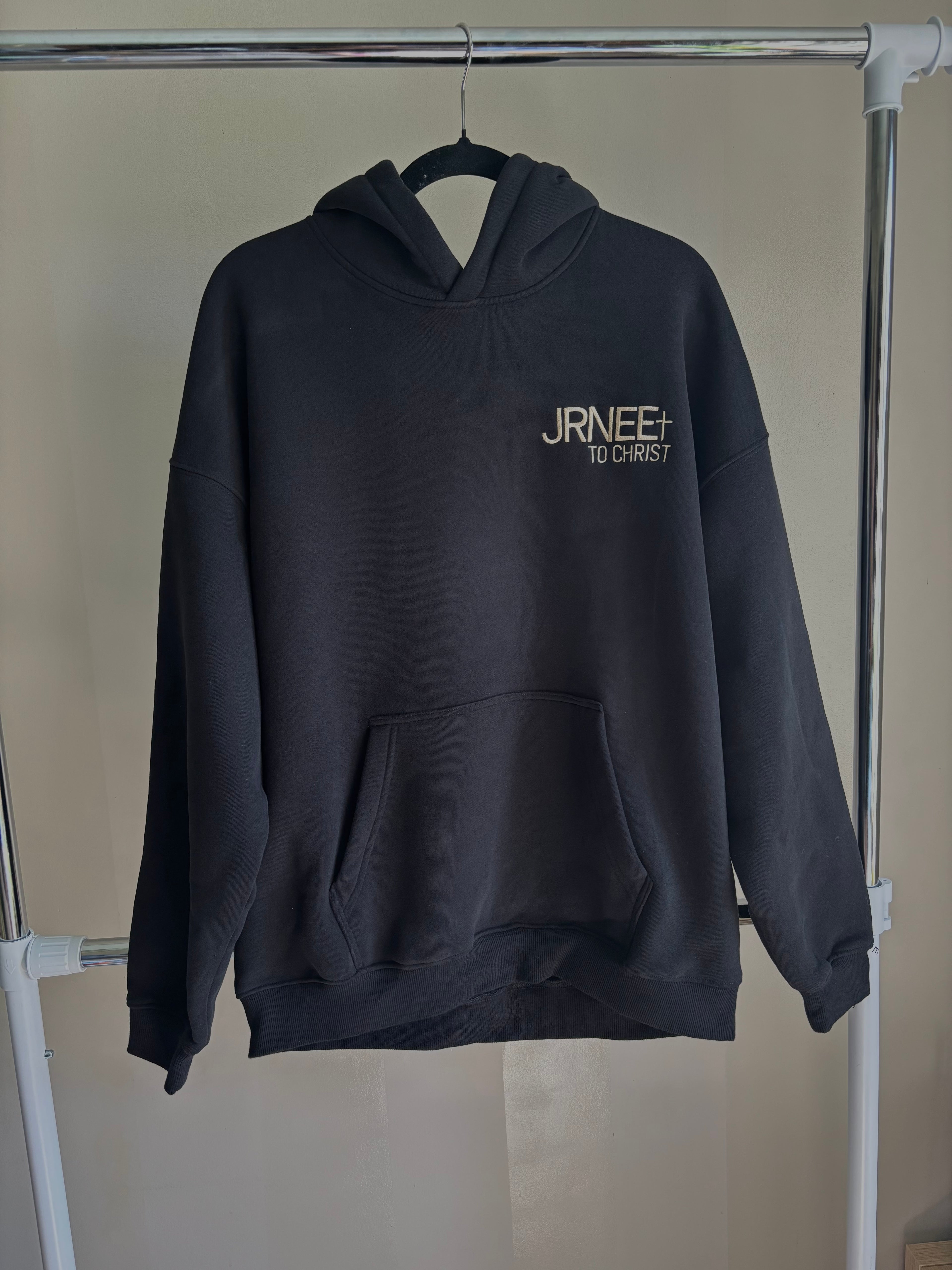 JRNEE Hoodie – To Christ (Black)